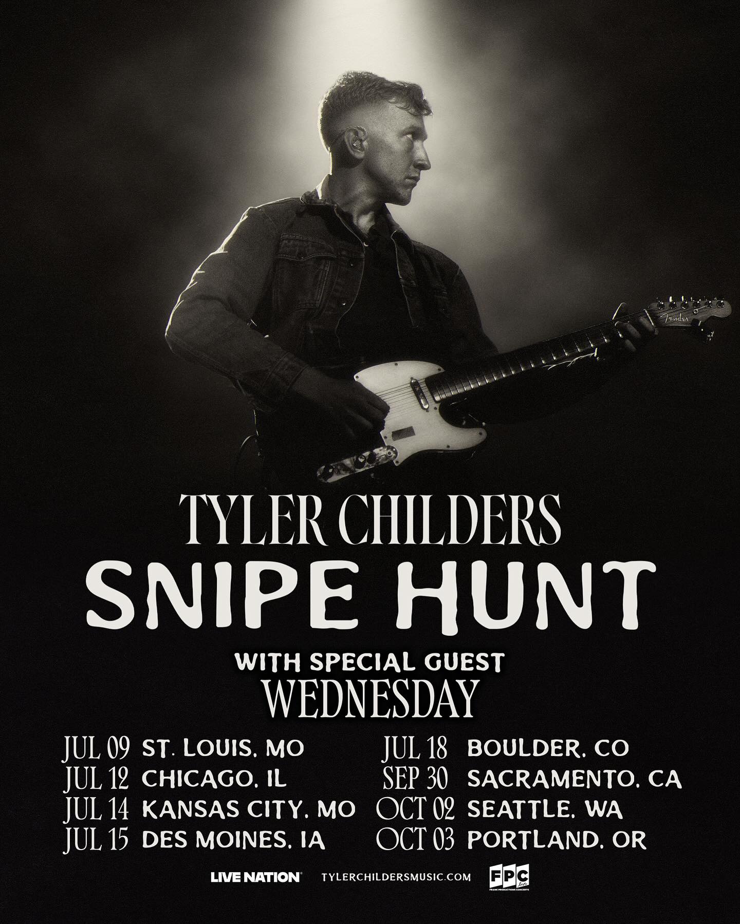 Wednesday Bleeds Tour Poster 2026